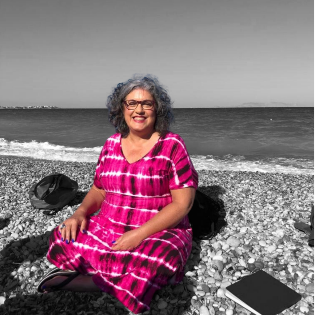 „Jutta Weiland am Meer in ruhiger Umgebung – steht für ein flexibles, kooperatives und menschlich aufgebautes Business.“